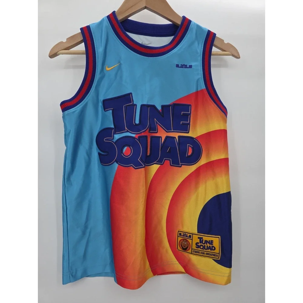 Legendary Nike LeBron Tune Squad Jersey #6 Youth M Dri-FIT Basketball Space Jam